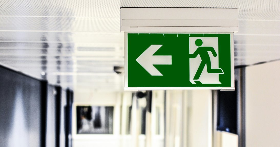 exit sign mat guide